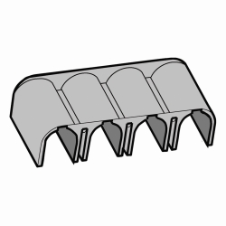 Sperrclips f&uuml;r Mehrkanalpipetten