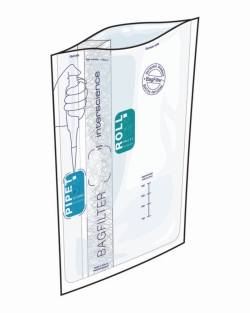 Homogenisatorbeutel mit Seitenfilter BagSystem® BagFilter® Pipet & Roll