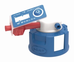 Tapones de seguridad, V2.0, GL 45, acodados 90