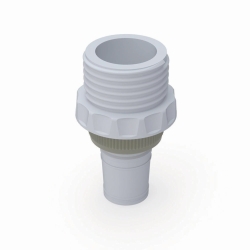 Adaptadores de rosca con junta esmerilada para tapones b.safe y tapones de residuos