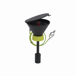 Embudos de seguridad 130, PE-EX, conductor electrost&aacute;tico, con indicador de nivel