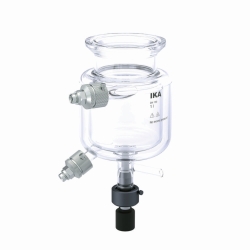Recipientes para reactores de s&iacute;ntesis EasySyn Advanced y Starter, de vidrio de borosilicato 3.3, con v&aacute;lvula de descarga inferior