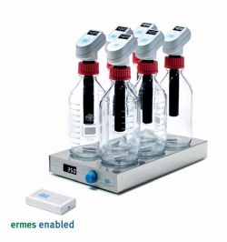 Sistema de sensor RESPIROMETRIC 6, biodegradabilidad del pl&aacute;stico, con Databox&trade;