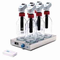 Sistema de sensor RESPIROMETRIC 6, biodegradabilidad del pl&aacute;stico, sin Databox&trade;