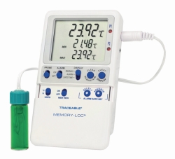 Temperaturdatenlogger Traceable&reg; Memory-Loc&trade;, mit 1 Impfstoffflaschenf&uuml;hler