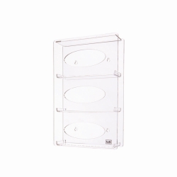 LLG-Handschuhspender f&uuml;r 1 oder 3 Boxen, Acrylglas