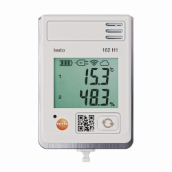 Online-Feuchte-Datenlogger testo 162 H1, mit integriertem Temperatur- und Feuchtesensor