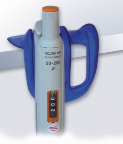 Soporte de pipeta para estante para micropipetas mono y multicanal, tipo 332