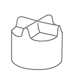 Magnetrührstäbchen IKAFLON®, kronenförmig, PTFE