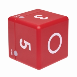 Kurzzeitwecker CUBE TIMER, rot