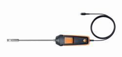 Sonda para vitrina de gases para el instrumento de medici&oacute;n del clima testo 440, con cable