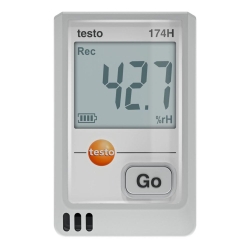 Mini registrador de temperatura y humedad testo 174 H