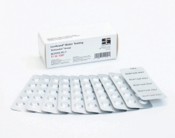 Tabletas tamp&oacute;n para el tester de bolsillo Lovibond&reg;.