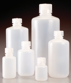 Frascos de cuello estrecho Nalgene&trade; Economy, HDPE, con cierre de rosca, PP