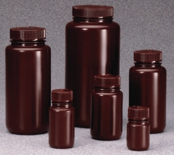 Frascos de cuello ancho Nalgene&trade;, tipo 2106, HDPE con cierre de rosca PP