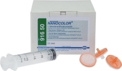 Accesorios NANOCOLOR&reg;, set de preparaci&oacute;n de muestra CHROMAFIL&reg;, PET