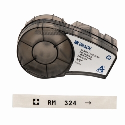 Transparentes Polyester-Etikettenband f&uuml;r Etikettendrucker M210/M210-LAB