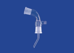 Adaptadores para recipientes de destilaci&oacute;n seg&uacute;n Bredt, tubo DURAN&reg;, curvado