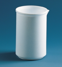 Vasos de precipitados, forma baja, PTFE