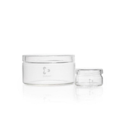 Jars, DURAN&reg;, with shoulder and lid