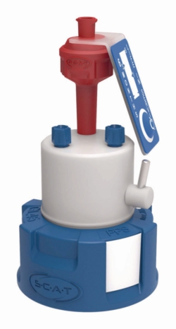 Tapones de seguridad, GL/ S 40, con v&aacute;lvula de cierre