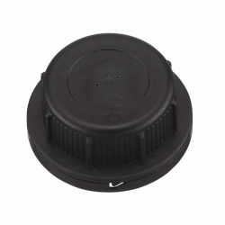 Tapones de rosca, HDPE, con sistema de ventilaci&oacute;n