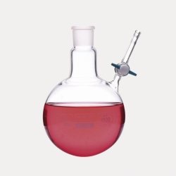 Stickstoff-Rundkolben (Schlenk-Kolben), Borosilikatglas 3.3