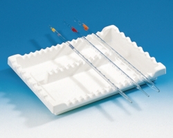 Bandeja para pipetas, PVC
