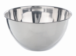 Platillos para ba&ntilde;o de arena, de acero inoxidable 18/10
