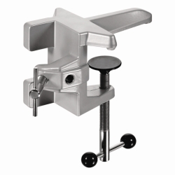 Tischklemme, gro&szlig; f&uuml;r Stativstangen, Aluminium, pulverbeschichtet