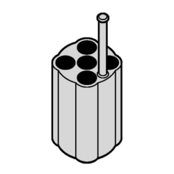 [LLG] Adaptadores para cubetas redondas de 100 ml