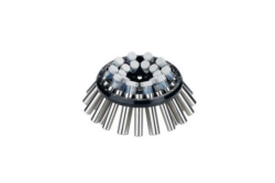 [LLG] Rotor de &aacute;ngulo fijo con 30 manguitos de acero F-35-30-17 para centr&iacute;fugas 5702/5702 R/5702 RH, incl. 20 adaptadores para tubos c&oacute;nicos y 30 alfombrillas de goma