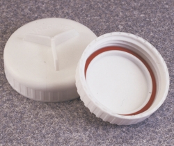 Juego de tapones roscados con junta de silicona Nalgene&trade;, PP