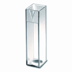 Cubetas UV desechables de pl&aacute;stico, macro