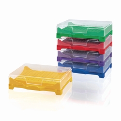 Caja y gradilla para PCR, PP