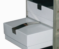 Sicherheits-Klemmfeder für Kryoracks