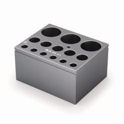 Bloques de aluminio para tubos y viales para calentador de bloque seco