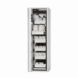 [LLG] Armarios de seguridad S-PHOENIX Vol. 2-90 con puerta plegable, 6 bandejas extra&iacute;bles, chapa de acero con recubrimiento en polvo