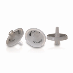 Spritzenvorsatzfilter Puradisc&trade;, PVDF, Ausgang mit verl&auml;ngerter Spitze