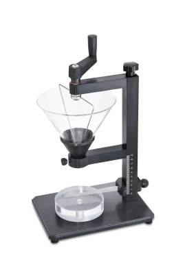 Rieseltestgerät Standardversion nach DIN 4324