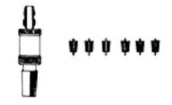 Metalladapter für Destillationen unter inertem Gas
