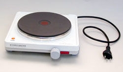 Heizplatte mit stufenloser Temperaturregelung