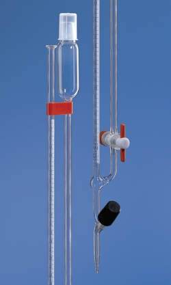 Microburetas, modelo Bang, vidrio de borosilicato 3.3, clase AS, con certificado de calibraci&oacute;n DAkkS