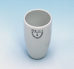 Crisoles de porcelana, forma alta