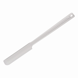 Esp&aacute;tula de muestreo desechable, PS, blanca