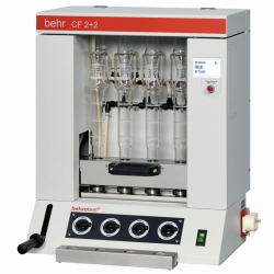 behrotest&reg; CF 2+2 und CF 6, halbautomatische Rohfaser-Extraktionseinheiten