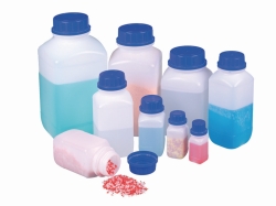 Frasco para reactivos de cuello ancho, HDPE
