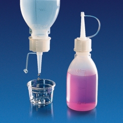 Tropfverschluss, PE, mit langer Tülle