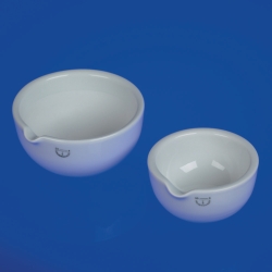 Morteros sin pistilo, porcelana