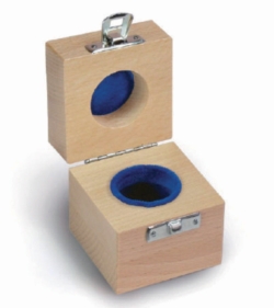 Holz-Etuis f&uuml;r Pr&uuml;fgewichte Klasse E1, E2, F1
